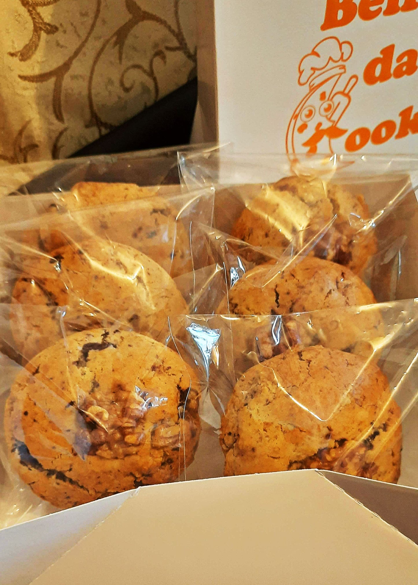 Cookies Walnut Bliss – O Equilíbrio Perfeito entre Chocolate e Nozes