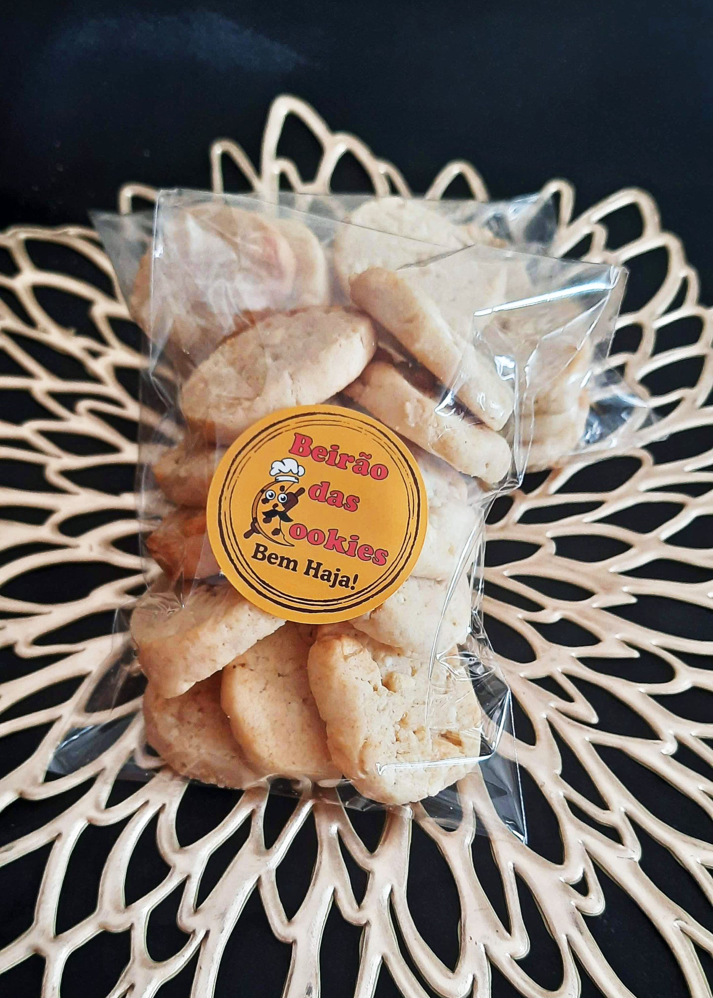 bolachas artesanais de limao em miniatura