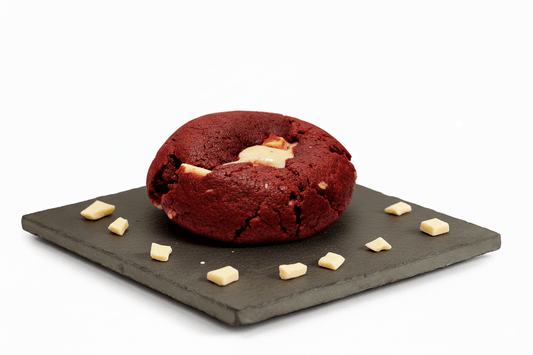 Cookies Velvet Dream – A Elegância do Red Velvet em Forma de Cookie