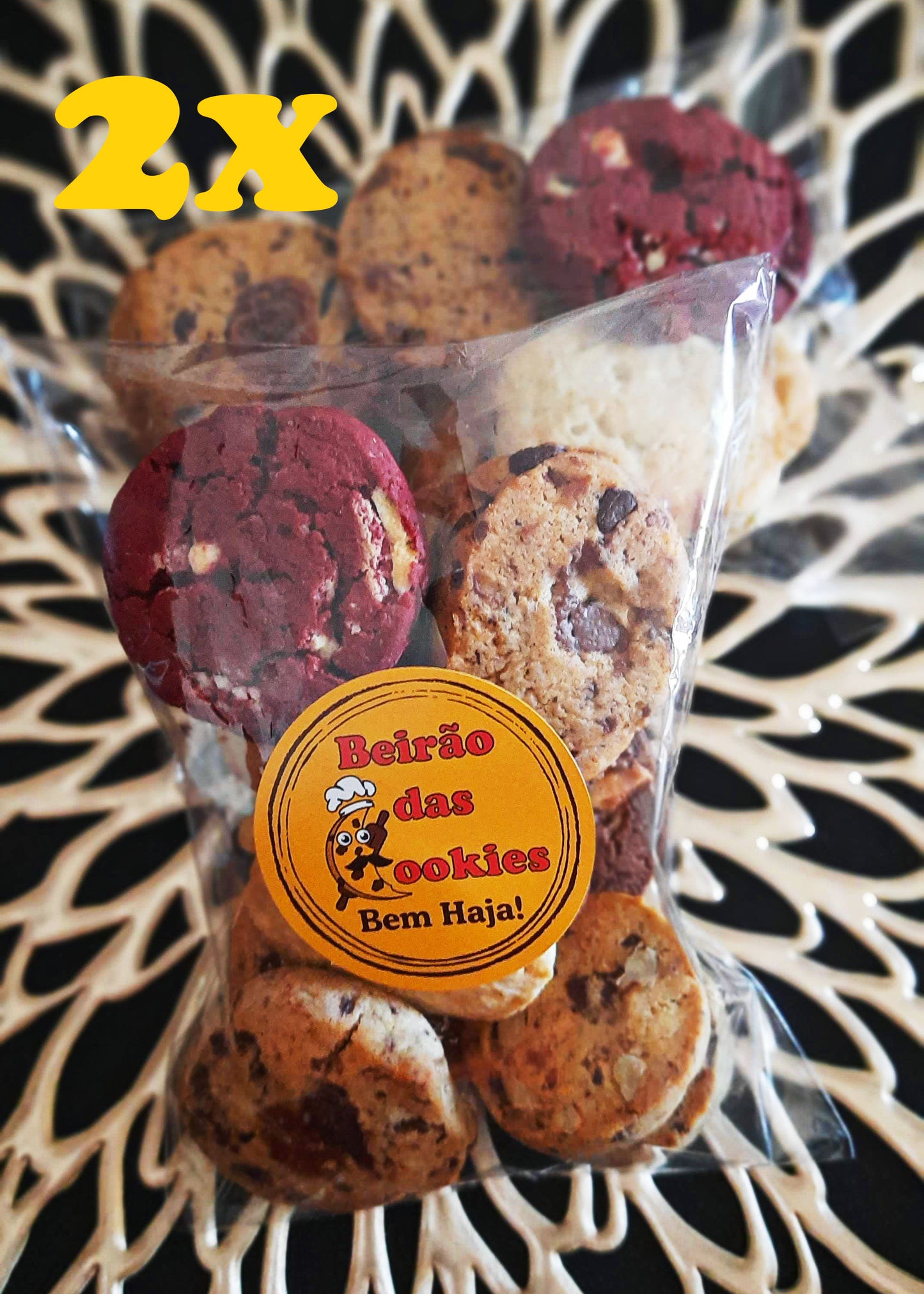 6 x Cookies XL (1 de cada sabor)